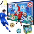 CEDQ Toy Soccer Ball Game Set for Boys and Girls Kids Sports Toys Indoor Outdoor Backyard Toss Soccer Goal Game with 2 Balls 1 Flannel Target Soccer Toys for 3-5 6-8 8-12 Years Old Kids Birthday Gift